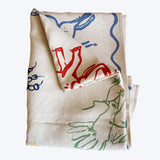 Birthday Linen Tablecloth