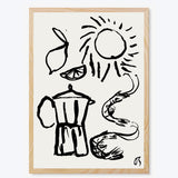Coffee and Prawns