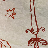 Christmas Feast Linen Tablecloth