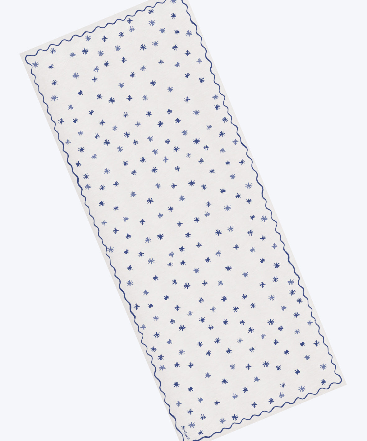 Stars & Squiggles Linen Tablecloth