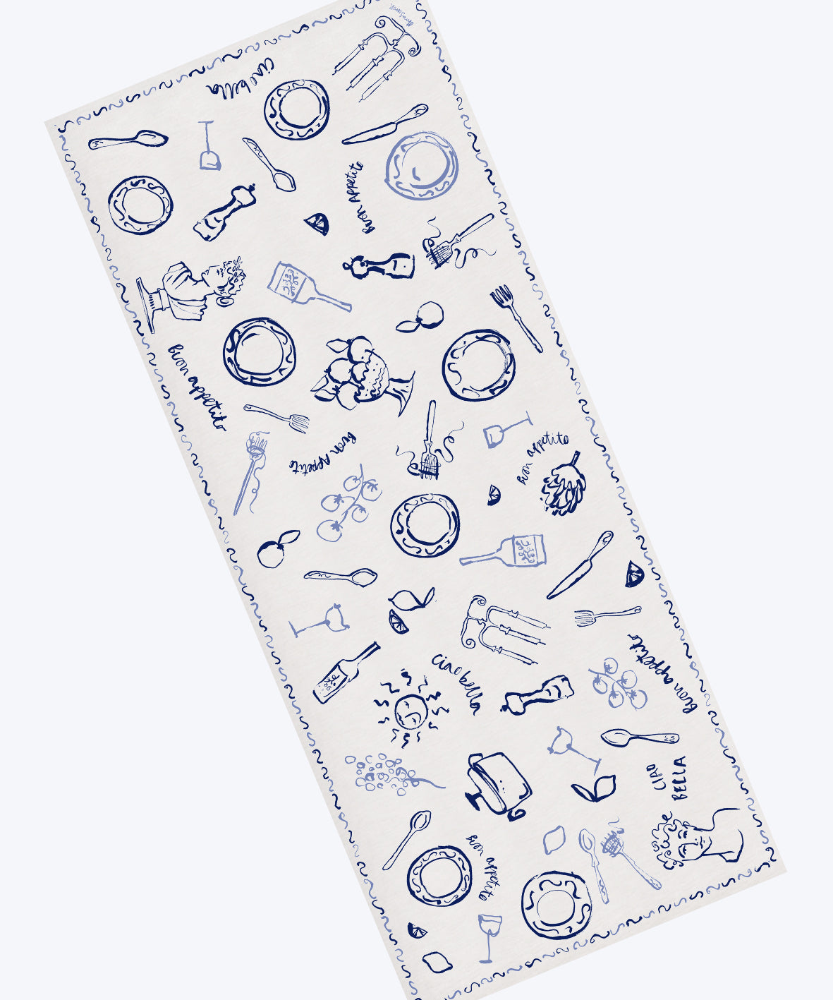 Ciao Bella Linen Tablecloth