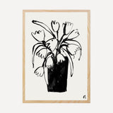 Tulips - In Black