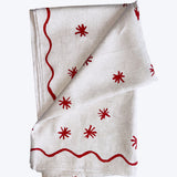 Red Star Linen Tablecloth