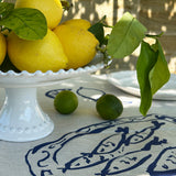 Bon Appétit Linen Tablecloth