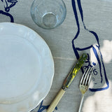 Bon Appétit Linen Tablecloth