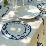 Ciao Bella Linen Tablecloth