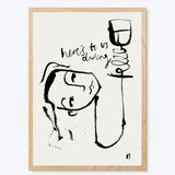 Here's to us, Darling